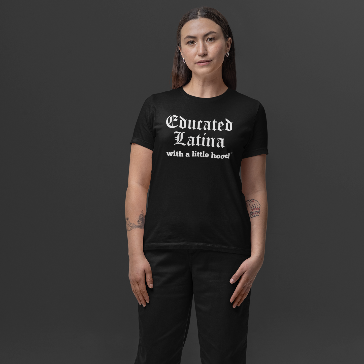 Educated Latina Shirt, Chola Shirt, Latina Grad Shirt